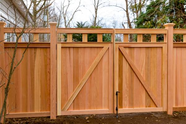 Fence installation in Ada, Oklahoma